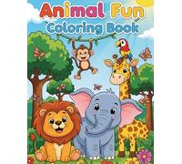 Animal Fun Coloring Book: Learn and color with your favorite animals