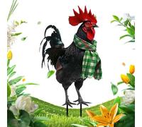 Animal Garden Stake Decor, Chicken Stakes Garden Stakes, Yard Signs Garden