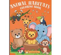 Animal Habitats Coloring Book