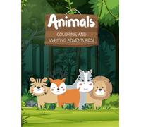 Animal habitats: Colouring book