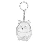 Animal Hair Memory Keyring - Mini Container Charm for Pet Keepsake Storage, Stylish Puppy Hair Box Pendant with Practical Attachment, Perfect Accessory for Backpacks Purses Wallets Cars Daily