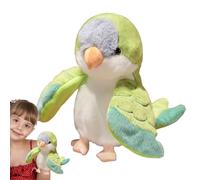 Animal Hand Puppet | Parrot Plush Toy | Interactive Soft Hand Puppet for Kids | Realistic Bird Role Play Toy for Boys Girls Travel Fun Educational Playtime Activity