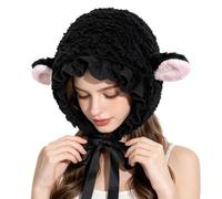 Animal Hat - Cute Warm Headwear, Cosplay Party Costume With Adjustable Chin