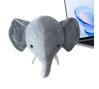 Animal Head Wall Mount - Stuffed Animal Heads, Hangable Animals Wall Ornaments Decoration, Plush Toy Hanging Decor | For Living Room Bedroom Playroom Apartment Cabin Dorm Christmas Holiday Party