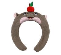 Animal Headbands, Skincare Headband, Cute Animal Headbands, Face Washing Hairband, Cute Animal-Themed Skincare Headband for Soft and Absorbent Animal Headbands for Women and Girls, 8.66in