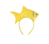 Animal Headgear Plush Fish Headband Headband Cartoon Shark Headband (giallo, 1)