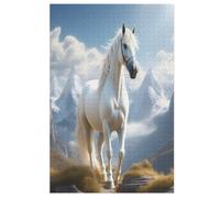 Animal Horse Jigsaw Puzzle 1000 Pezzi Per Adulti Gioco Jigsaw Toys Adolescenti Puzzles Gifts Decorazione Murale 78×53cm