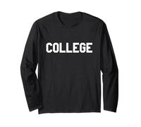 Animal House College Seven Year Program Front & Back Maglia a Manica