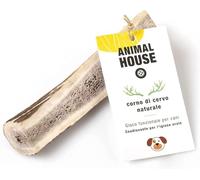 Animal House Corna di Cervo Premium per Cani Sezionate, S | 100% Naturali e Resistenti, Migliora l'Igiene Orale, Adatte a Tutte le Taglie, Cruelty-Free