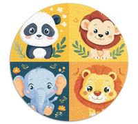 Animal House Puzzles 1000 Elementi Giochi Educativo Wildlife Puzzle Relax Decorazione Perfetta Giochi-rompicapo Per Adulti E Ragazzi (67.5x67.5cm)