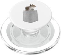 Animal in Your Pocket gray squirrel PopSockets PopGrip per MagSafe