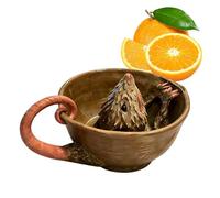 Animal Inside Lemon Juicer, Hand Press Fruit Extractor, 5.2x4.5 Inches Bowl with Built-In Strainer, Manual Citrus Squeezer, Kitchen Gadget with Whimsical Style, Breakfast Accessory for Bar and Pantry