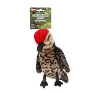 Animal Instincts Forest Friends - Peluche per cani con sonaglio, morbido e confortevole, picchio Walter - grande