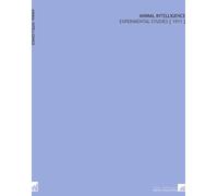Animal Intelligence: Experimental Studies [ 1911 ]