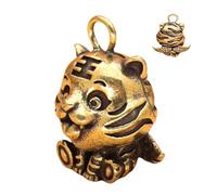 Animal Keychains - Brass Funny Animal Decor Animals Keychains, Small | Keychain Pendant Cute Charm For Bag Purse Wallet Backpack Tote Women Men Kids Birthday New Year Holiday Festival Party Favors