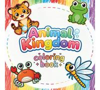 Animal Kingdom: A Coloring Book for Kids with 40 Unique Designs