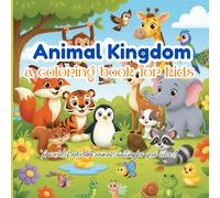 animal kingdom, coloring book for kids