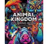 Animal Kingdom Coloring Book (Tascabile) Chartwell Coloring Books