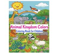 Animal Kingdom Colors Coloring Book for Children