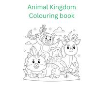 Animal Kingdom Colouring book