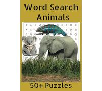 Animal Kingdom Word search puzzle book 6x9: Word Searches With Easy To Read Print About Animals, Wildlife, World Animals | 6x9 inches, 110 pages | 50+ ... Gifts for Vacation, Holidays and Free Times