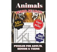 Animal Kingdom Word Search: Word Searches with Large Print About Wild and Domestic Animals, Ocean Life, Birds, and More | 6x9 inches, 660 words, 110 ... and Fun: ANIMAL KINGDOM WORD SEARCH PUZZLE