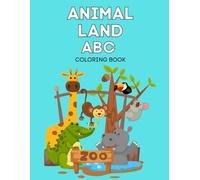 Animal Land ABC Coloring Book