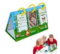 Animal Learning Carte flash, carte flash per la cognizione degli animali | 69X carte flash animal Cognitive Flash - giochi educativi - gioco con parole inglesi, generatori di vocabolario per bambini a