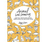 Peggy Dean Animal Line Drawing (Tascabile)