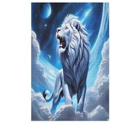 Animal Lion Puzzle Games for Adults E Bambini - for Creativity And Mindfulness - Challenging Jigsaw Puzzles 1000 Pezzi for Family 78×53cm