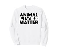 Animal Lives Matter Diritti Vegan Vegetarian Felpa