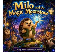 Animal Magic Story for Kids Ages 4-8: Milo and the Magic Moonstone Teaches Believing in Yourself: Heartwarming Storybook for Kids & Toddlers | Perfect ... | Fun & Educational Storybook for Toddlers