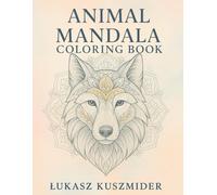 animal mandala coloring book