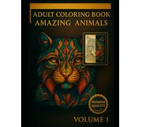 Animal Mandala Coloring Book for Adults: Beautiful Animal Patterns for Stress Relief, Mindfulness, and Relaxation