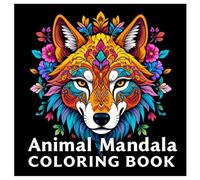 Animal Mandala Coloring Book: For Kids And Adult Featuring Wildlife and Mandala Art