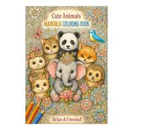 Animal Mandala Colorng Book: Stress Relieving Designs for Relaxation