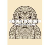 Animal Mandala: Colouring Book
