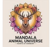 Animal Mandala Universe Hearts of Harmony: Find Peace in Gentle Nature A Soothing Mandala Coloring Book Featuring Calm Animals and Healing Flow Designs