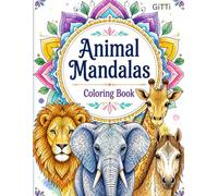 Animal Mandalas: Coloring Book