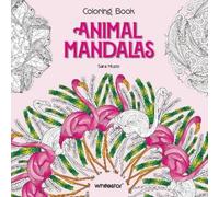 Animal Mandalas Colouring Book BOOK NUOVO