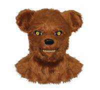 Animal Masques For Adults | Realistic Bear Shaped Open Mouth Costume | Hall