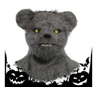 Animal Masques For Adults | Realistic Bear Shaped Open Mouth Costume | Hall