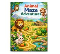 Animal Maze Adventures is a fun activity book for children that combines . It helps children: Animal Maze Adventures is a fun activity book for children