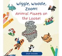 Animal Maze on Loose!: Lead the silly animals to their favorite spots - snacks, naps, and family hugs await!