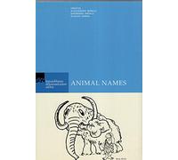 Animal names.