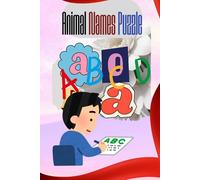 Animal Names Puzzle: Fill in the Missing Letters Fun Quiz for Kids Adults
