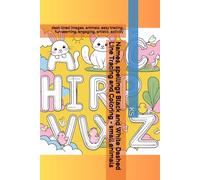 Animal Names, Spellings , Black and White Dashed Line Tracing and Coloring book: dash lined images, animal Names, easy tracing, fun learning, engaging, artistic, activity , spelling , words,