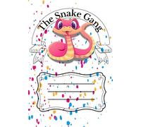Animal Notebook with The Snake Gang: Blank Pages Journal for Sketching, Doodling, Writing And Notes/ 6"x9" 110 pages