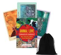 Animal Oracle Cards - Loving Messaggi per Insight, Comfort & Healing Con Borsa