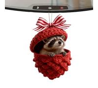 Animal Ornament - Christmas Tree Pendants, Holiday Accent for Seasonal Styling, Flat Design Tree Charm, Christmas Decor Accessory with Lightweight Build, Pendent Accent for Festive Theme Presentation